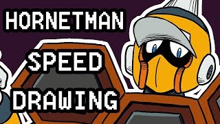 Speed Drawing - Hornetman
