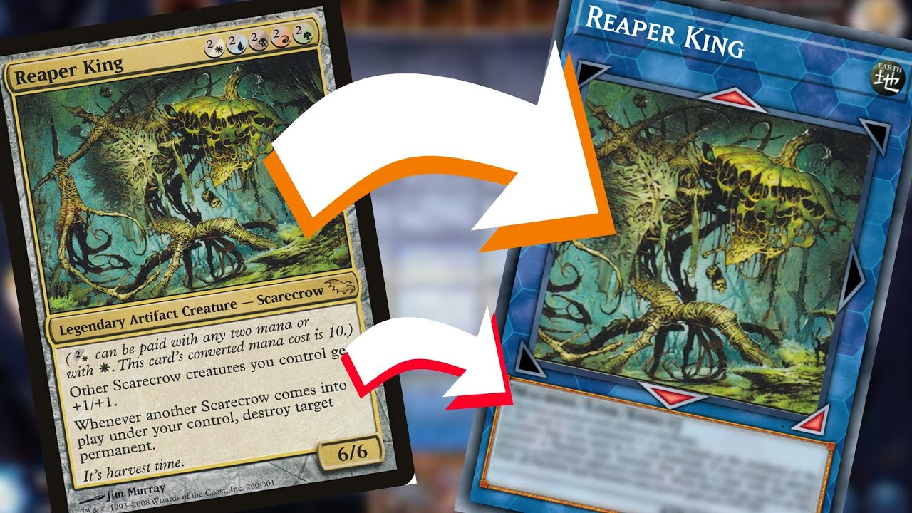 Adding Scarecrows into Yugioh | Magic the Gathering into Yugioh