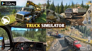 5 best high graphics truck simulator games for android | android games screenshot 1