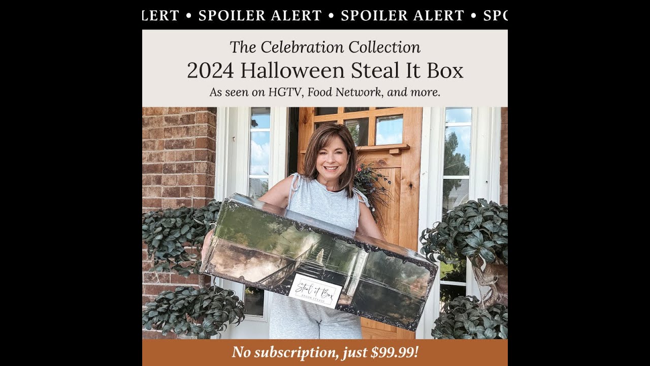 REVEALED! 2024 CELEBRATE HALLOWEEN: THE CELEBRATION COLLECTION BY STEAL IT BOX