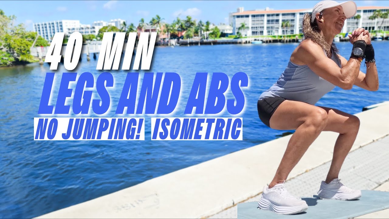 40 Minute Isometric Strength Workout – Legs & Abs (No Jumping, Home Friendly!) 💪✨