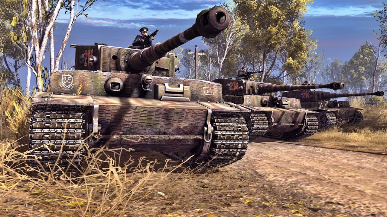 TIGER TANKS FLANK ASSAULT RED ARMY DEFENSE | Gates of Hell