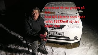 Unboxing Första Grejen Till Min Seat Mii Electric Samt Montering Utomhus I -13,4Grader