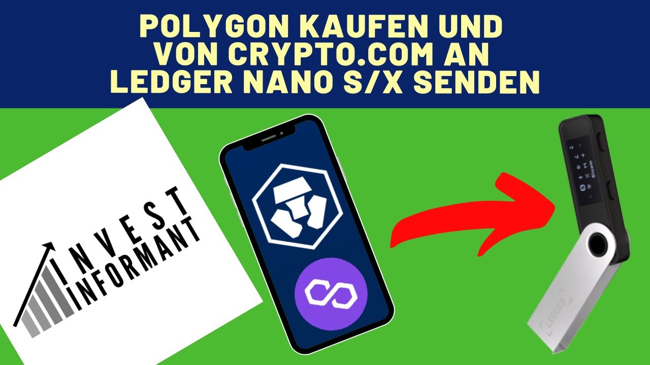 Polygon bei Crypto.com kaufen 💶 und an Ledger senden | 🚶‍♂️Schritt für  Schritt 🚶‍♂️ | Deutsch - YouTube