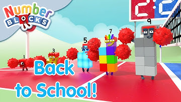 @Numberblocks - Back to School Maths Magic! 🪄 | Educational | Learn to Count