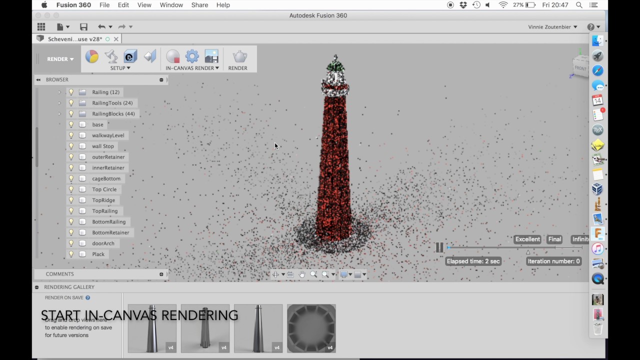 6 12 Rendering - YouTube