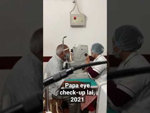 Dad S Eye Check Up Shija Hospital 