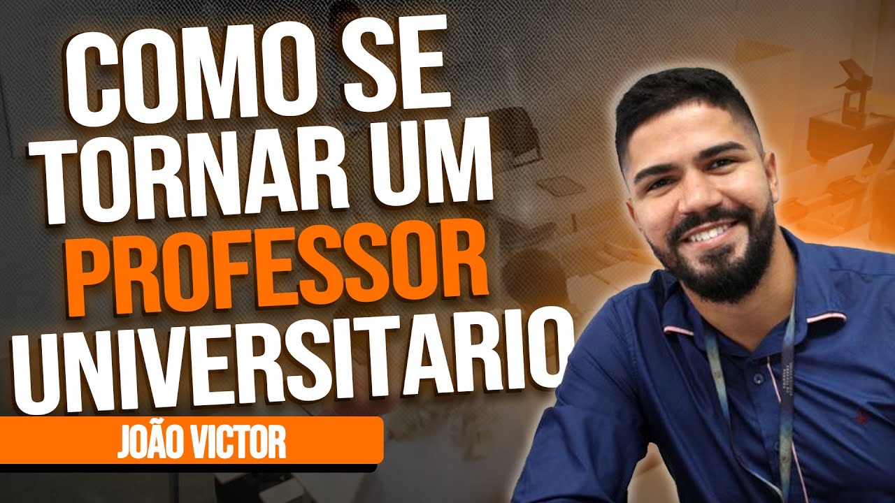 COMO SE TORNAR UM PROFESSOR UNIVERSITÁRIO - PAPCAST #24 - YouTube