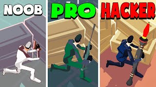 NOOB vs PRO vs HACKER - Agent Action screenshot 5