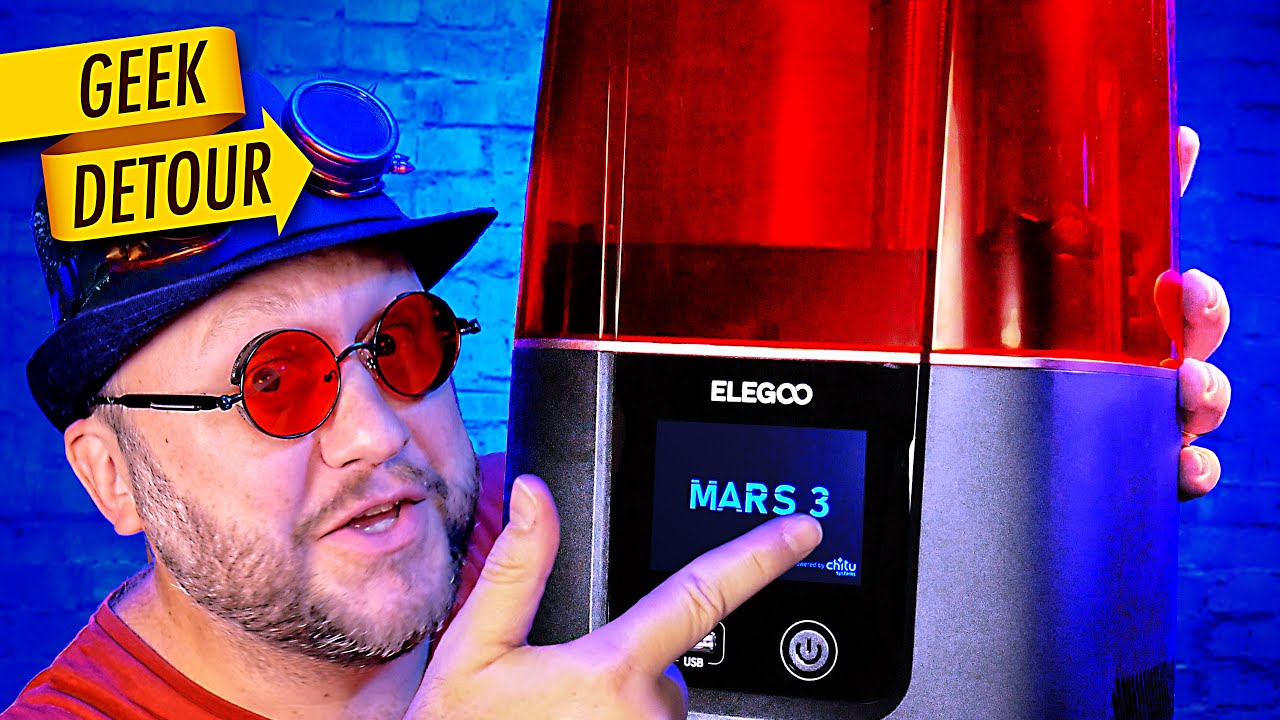 Elegoo MARS 3 Ultra 4K Resin 3D Printer: higher resolution comparison