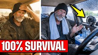 How Homeless People Survive Summer Heat In A Car At 100°F (38°C)