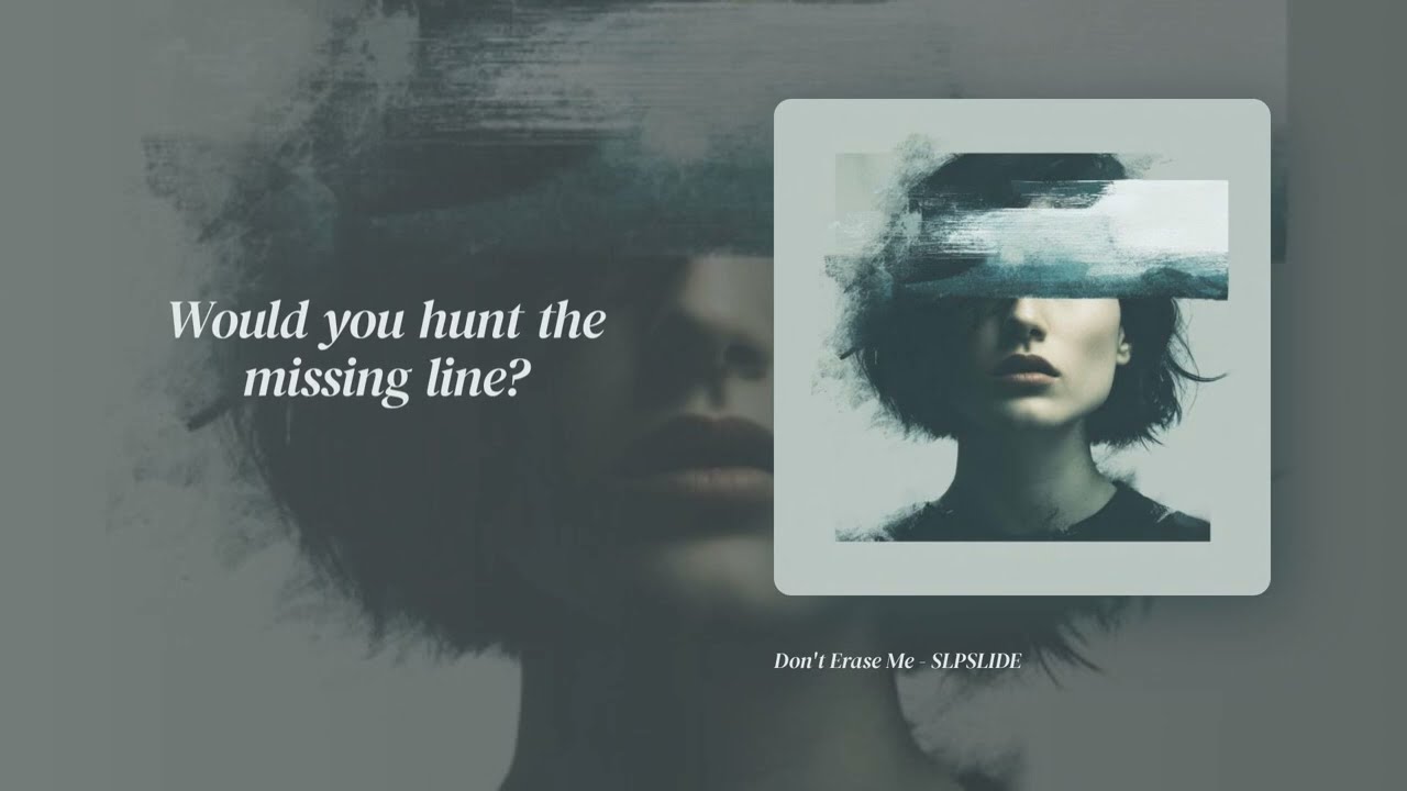 Don't Erase Me by SLPSLIDE (Official Lyric Video) adlı videoyu YouTube'da izle Don't Erase Me by SLPSLIDE (Official Lyric Video) adlı videoyu YouTube'da izle