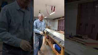 Custom trailing edge carbon fiber construction part 3 of 3