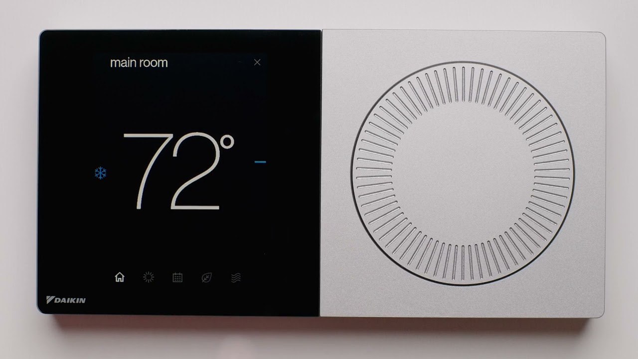 Daikin ONE + Smart Thermostat: Font Size - YouTube