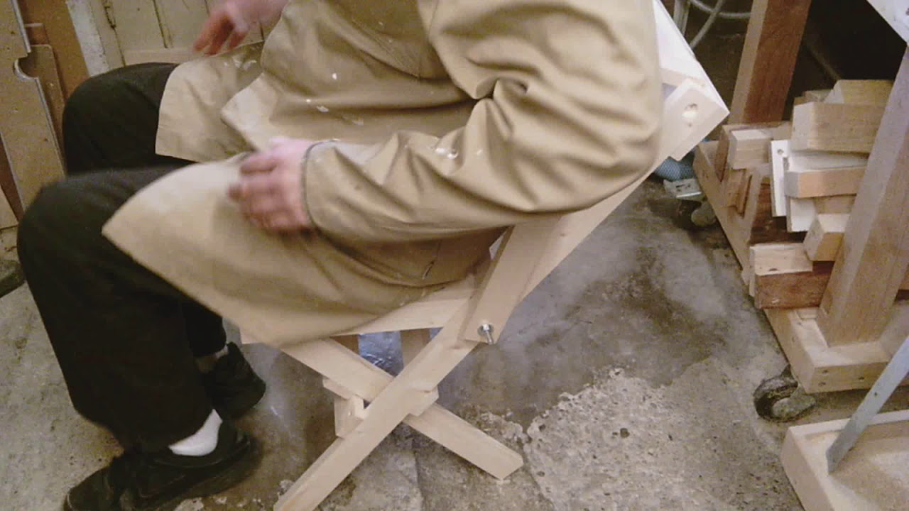Videos Comment Faire Une Chaise Pliante En Bois