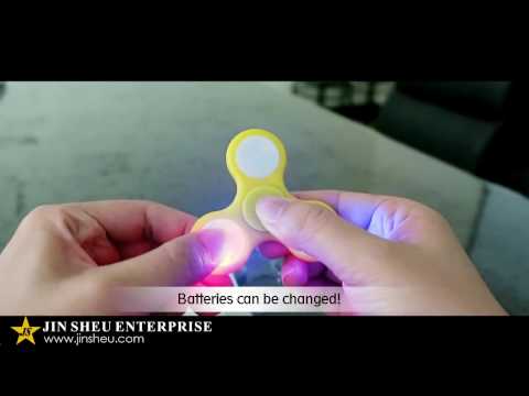 Addictive EDC Toy LED Hand Spinner ハンドスピナー 指尖陀螺