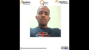 SUCCESSFULLY PLACED AS Software Engg from JSpiders BTM | STUDENT REVIEW | 2022 Placements