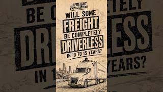 Will Some Freight Be Completely Driverless in 10 Years?