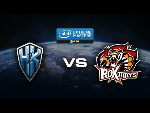 H2K-Gaming vs ROX Tigers - IEM Katowice 2017 - Faza grupowa Gra 3