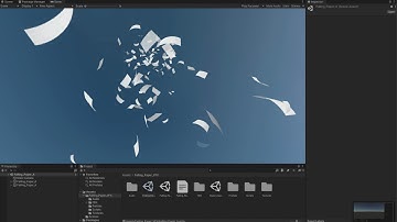 【Unity Asset】Falling Paper VFX