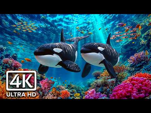 🌊 Amazing 8K Ocean Adventure | Dive Deep Into a World of Stunning Sea Animals