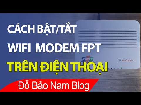 Video Cách tắt wifi từ xa, cách bật tắt wifi bằng điện thoại... - youtube