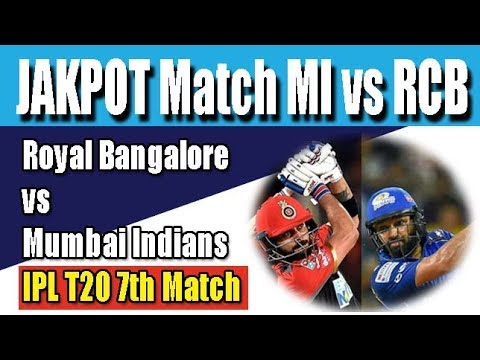 IPL 2019 7th Match MI vs RCB Today Match Prediction DREAM11