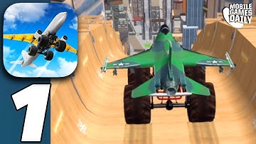 CRAZT PLANE LANDING Gameplay Walkthrough Part 1 - All Levels (iOS, Android)