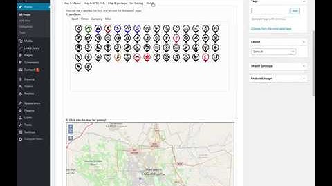 Add an OpenStreetMap map with marker in Wordpress in 100sec