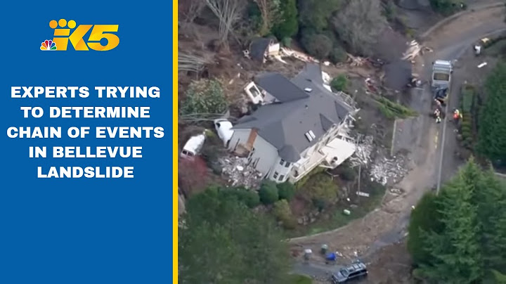 What caused a house to collapse Monday? Bellevue officials investigate landslide, water main break