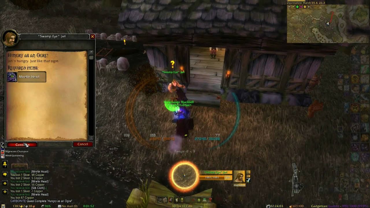 Dustwallow Marsh - Hungry as an Ogre!