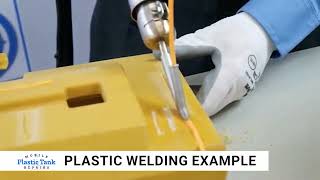 Plastic welding Leaking water tank