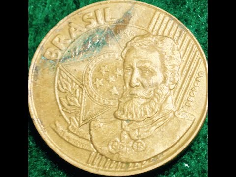 25 Centavos - Brazil - Deodoro da Fonseca (1998-2017) - YouTube