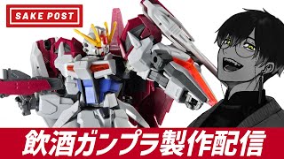 飲酒ガンプラ製作配信。 ビルドストライク エクシードギャラクシーを改造！！【深夜模型倶楽部】【ガンプラ改造】