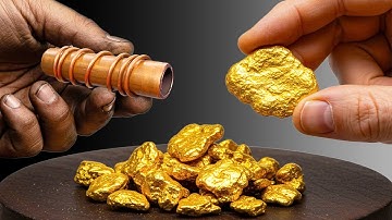 Miljarden mensen weten dit niet! Ik heb een goudschatdetector met groot bereik gemaakt van schrootm