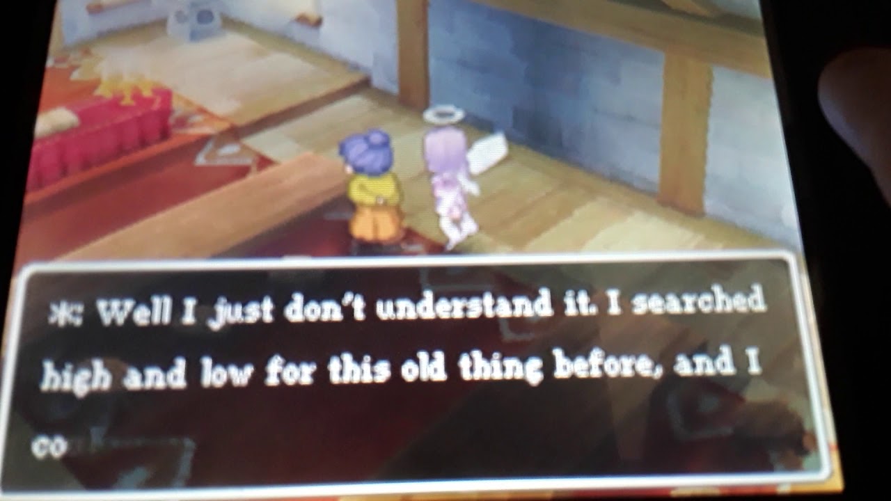 Dragon Quest 9 - helping an old lady - YouTube