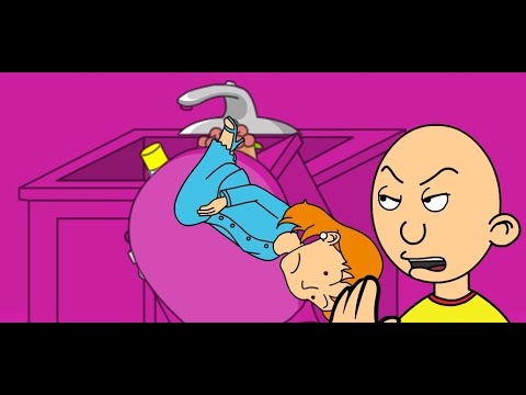 Caillou flushes 10 people down the toilet/arrested #cringe #goanimate