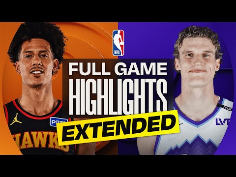 EXTENDED: HAWKS at JAZZ | FULL GAME HIGHLIGHTS | November 13, 2025