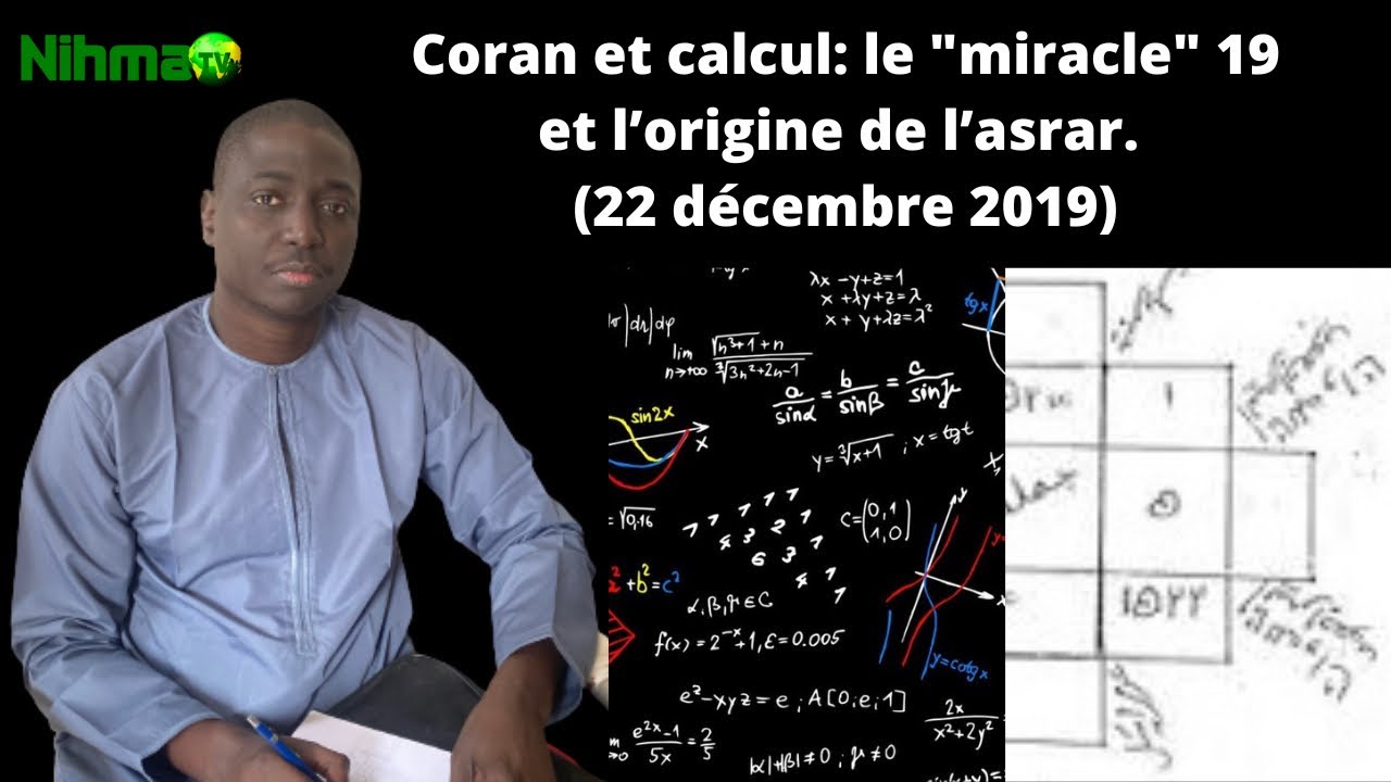 Coran et calcul: le 