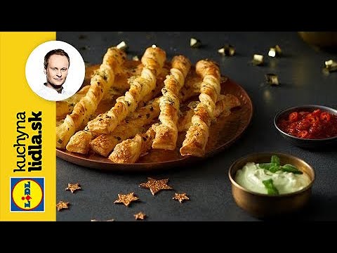 Slané tyčinky so syrom cheddar 🧀 | Marcel Ihnačák | Kuchyna Lidla