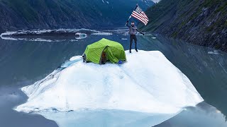 SOLO CAMPING on an ICEBERG!