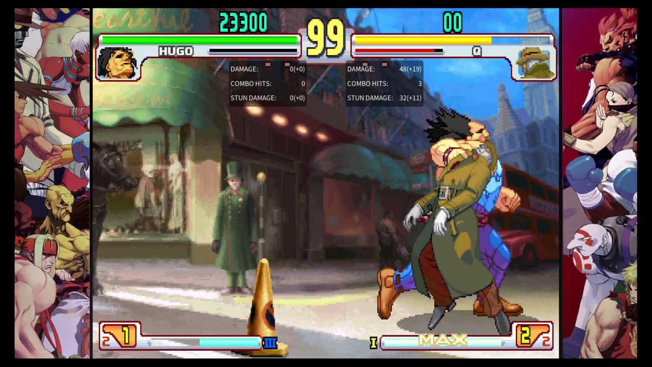 Street fighter 3rd strike Hugo combo