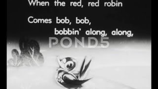 Community Sing: “When The Red Red Robin Comes Bob Bob Bobbin Along”
