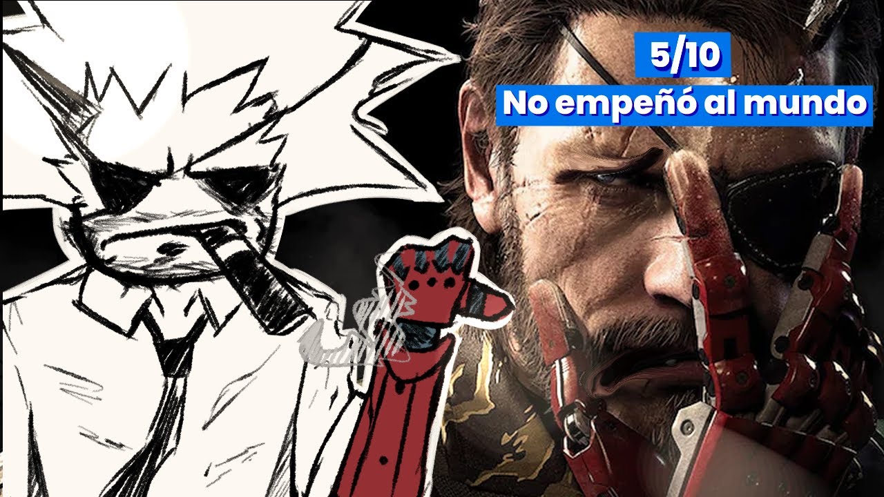 Metal GEAR Solid 5 es INCREÍBLE... más o menos.