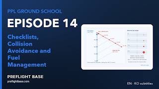 PPL Ground School 14: Checklists, Collision Avoidance and Fuel Management