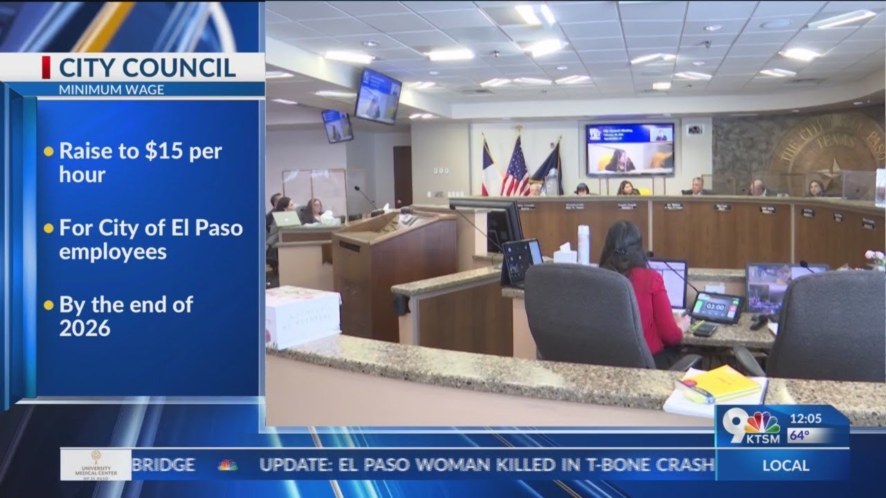 City Council voting on raising minimum wage - YouTube
