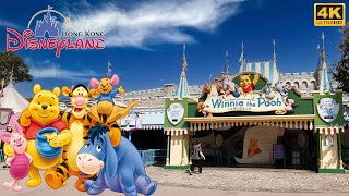 EP4 : THE MANY ADVENTURES OF WINNIE THE POOH | ตะลุยบ้านหมีพูห์สุดน่ารัก DISNEYLAND HK WALK THROUGH