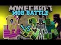 GIRLFRIEND VS MUTANT CREATURES MOD - Minecraft Mob Battles - Mods