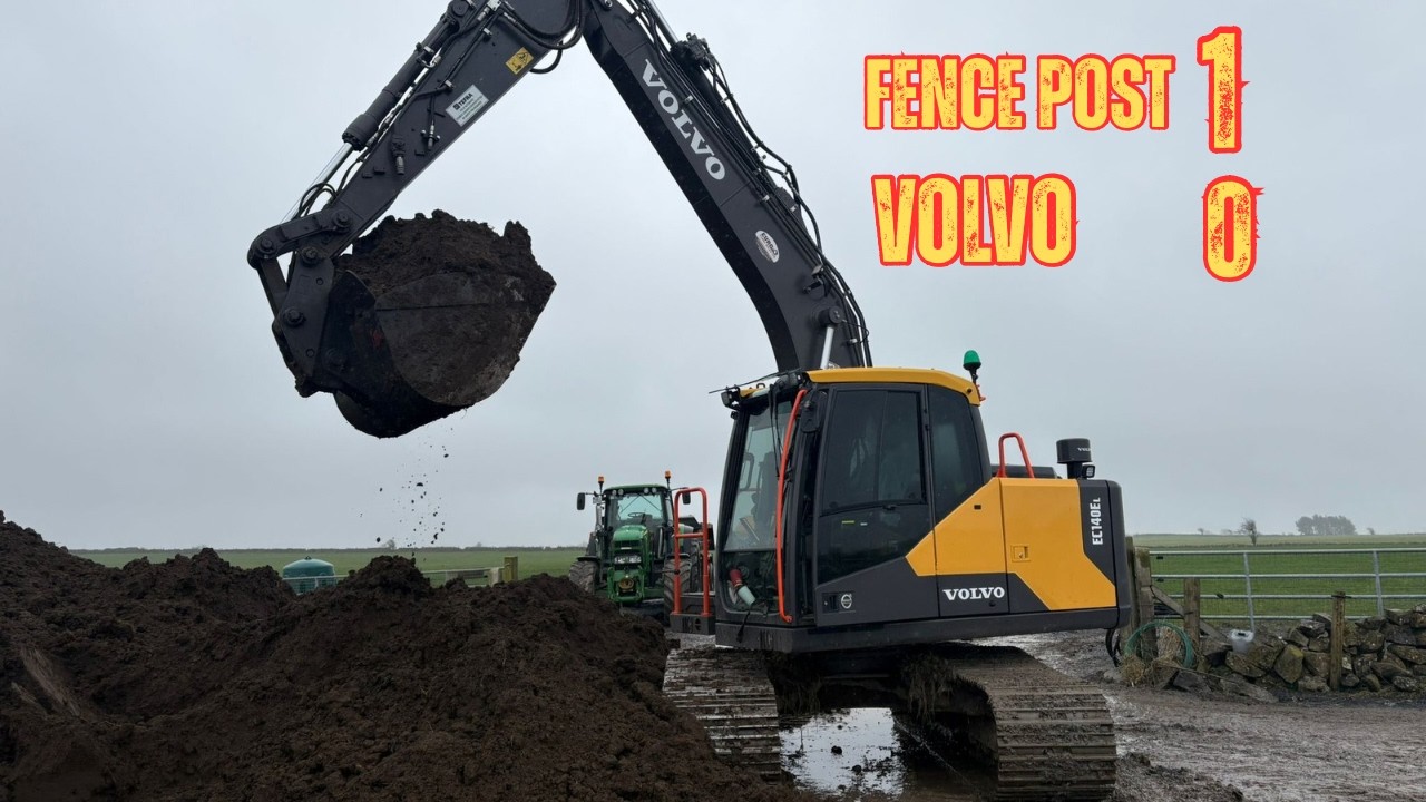 MUCK SHIFTING + VOLVOS FIRST SCRATCH!