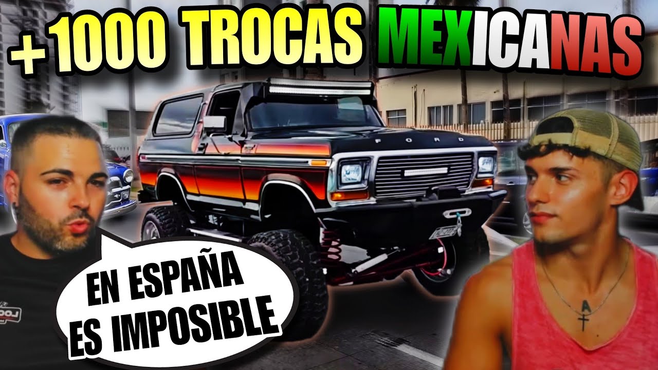 EL MAYOR DESFILE de TROCAS de MÉXICO dejó IMPRESIONADO a ESTE MECÁNICO ESPAÑOL 🇲🇽😱 *REACCIÓN*